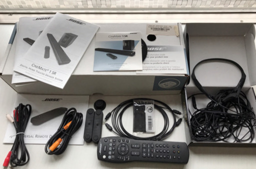BOSE ボーズ Cinemate 1 SR 一式 デジタルホームシアター