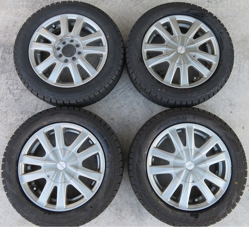 【取引中】スタッドレスタイヤ　155/65R14　18年製　アルミホイール付き　4本セット　軽自動車向け