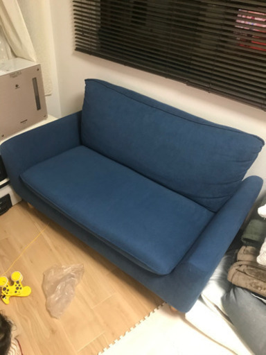 ニトリ、カジュアルソファ(パック2 NV)美品