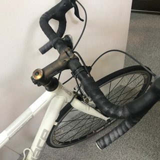 TRIACE SYLA S108 ロードバイク 自転車 スポーツサイクル 中古 現状販売 白の画像