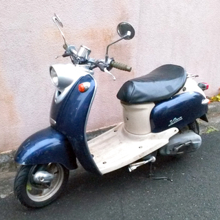 【受渡済-S】　スクーター　YAMAHA　ビーノ　2スト　不動