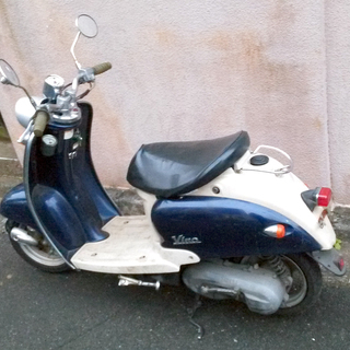 【受渡済-S】　スクーター　YAMAHA　ビーノ　2スト　不動の画像