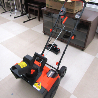 札幌市/清田区 BLACK+DECKER/ブラックアンドデッカー コードレス除雪機 SNC3650L2 36V 2.0Ah バッテリー2個/充電器付 動作品