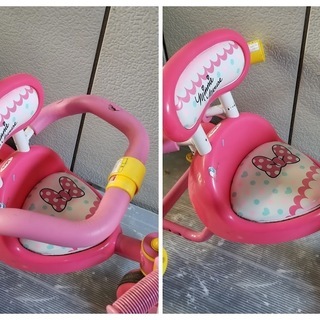 ◆ ミニーちゃんの３輪車 音が鳴り音楽が流れて楽しい乗り物 お譲りします ◆の画像