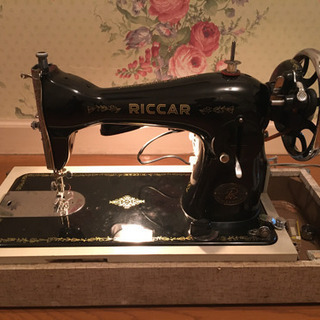 アンティーク ミシン　リッカー　RICCAR  美品