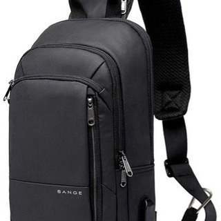 ボディバッグ メンズ 大容量 防水 ワンショルダー USBポート...