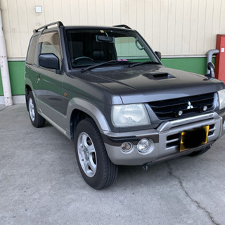 車検あり！三菱 パジェロミニ V ターボ　パートタイム4WD  AT