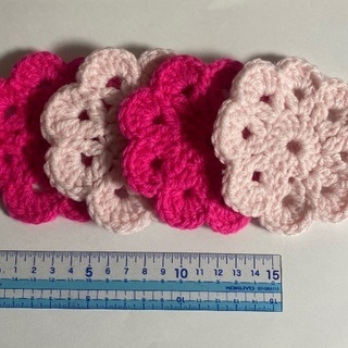 ハンドメイド　コースターの画像