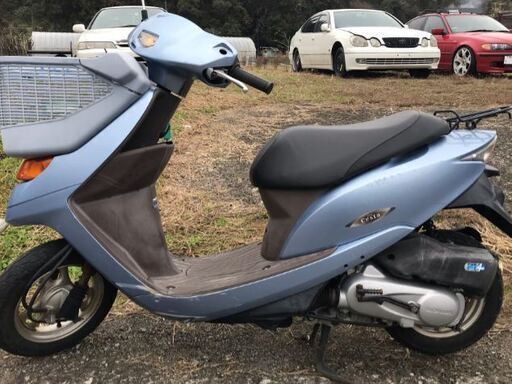 長崎発　AF68　ディオ　ＣＥＳＴＡ　ライトブルー　低走行車　原付　カゴ付きで便利