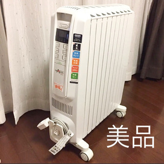 【美品/通電確認済】デロンギ オイルヒーター DRAGON DIGITAL SMART QSDO915－BL 暖房 | デロンギ(DeLonghi) ドラゴンデジタル スマート オイル