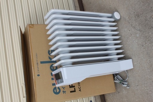展示品　1500W　ユーレックス★eureks オイルヒーター LFX11EH(IW)アイボリー　2019年製