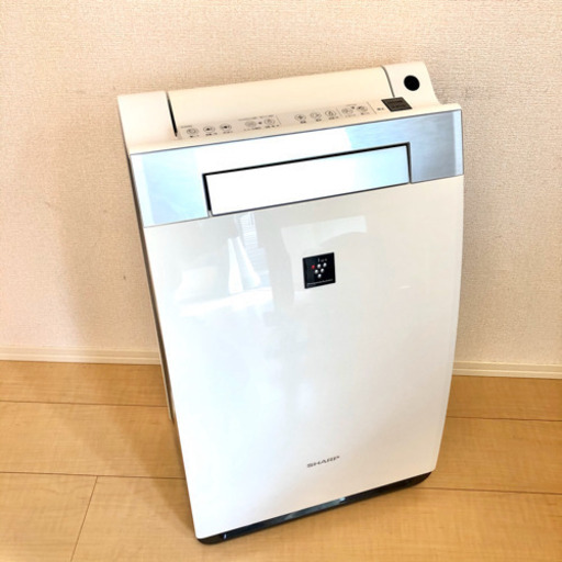 【お値下げ中】SHARP シャープ 加湿空気清浄機 プラズマクラスター　KI-EX55-W