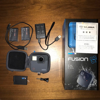 gopro  fusion 360度カメラ