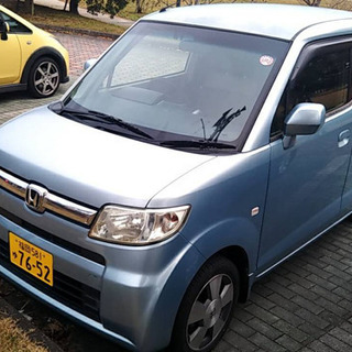 　売却済み！名義変更確認済み！！！　　　ご自宅付近に即納！車検約１年半付きホンダゼスト上位グレードのＷ、シリウスブルーメタリック、オーデオ、アルミ（極めて綺麗）、キーレス、フルエアロ、フル装備の画像