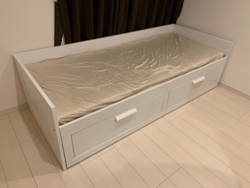 IKEA ブリムネスベッド ダブルになるシングルベッド 【交渉中】