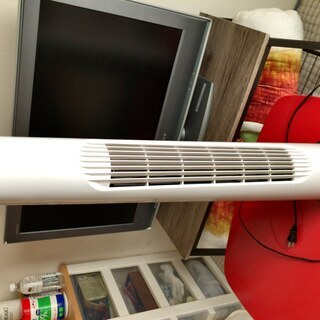 【取引終了】扇風機 タワーファン リモコン付き