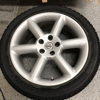 Z33用日産純正ホイール、スタッドレスはおまけ程度