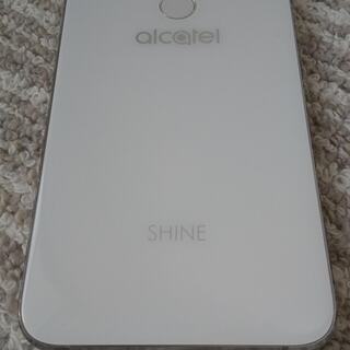 【取引終了】SIMフリースマートフォン Alcatel SHINE LITE ホワイトの画像