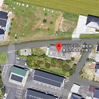 豊田市伊保町的場の倉庫、土地貸します。の画像