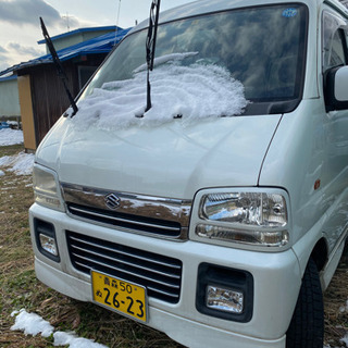 商談中 エブリーワゴン 4WD ターボ 平成15年式