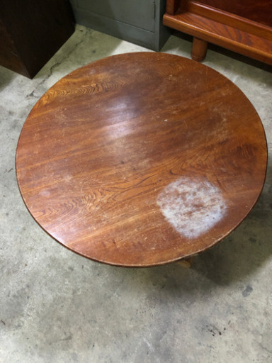 昭和レトロ 円卓 丸テーブル 直径71cm