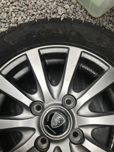 スタッドレスタイヤ　アルミホイール　新古品　155 65 R13