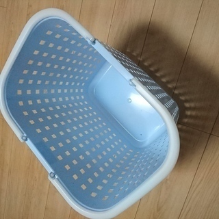 ランドリーバスケット2個の画像