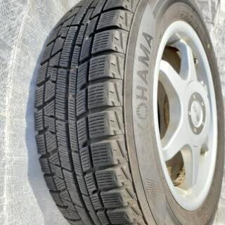 YOKOHAMA STUDLESSタイヤ4本差し上げます。の画像
