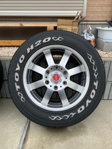 ハイエースアルミホイール4本セット