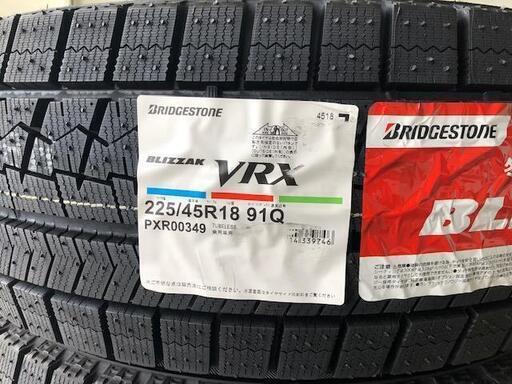 BRIDGESTONE　VRX　225/45R18　91Q新品未使用