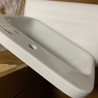 洗面ボウル　デュラビット　未使用　箱無なので中古としますの画像