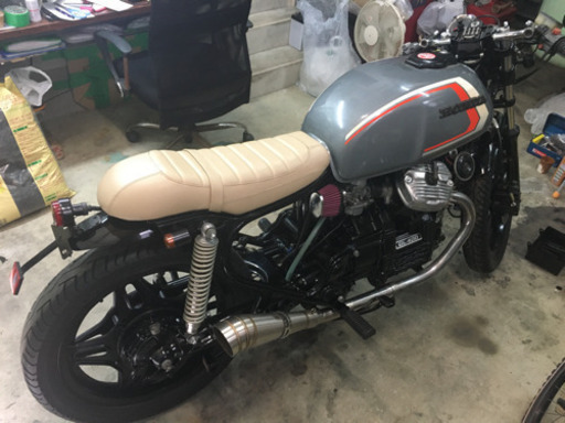 ホンダ　GL400 カフェレーサー　中古車　車検切れ　カスタム途中