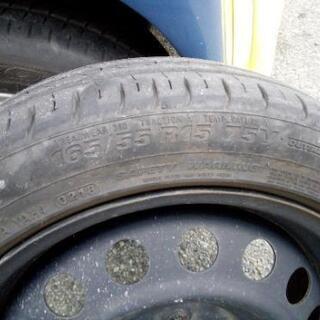 4 穴　PCD100 165/55/15　5.5J オフセット不明