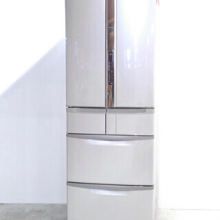 配達可 日立 真空チルドSL 6ドア冷蔵庫 441L R-SF440CM 2013年製
