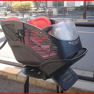 ★中古リサイクル品・アンジェリーノ用前子供乗せのみ・ブラック/レ...