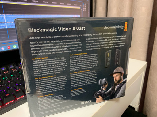 blackmagic video assist 5インチ 未開封