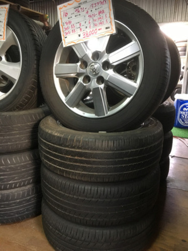 トヨタ 純正 16インチ タイヤホイールセット
