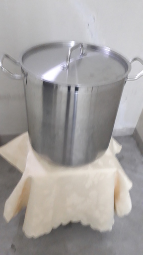 IH対応電磁調理器鍋ステンレス寸胴鍋30cm（蓋付）KIPROSTAR