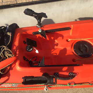 値引【室内保管品】フィッシングカヤック（シーカヤック対応）カヌー　シットオンの画像