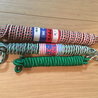 自転車用荷台ひも3本の画像