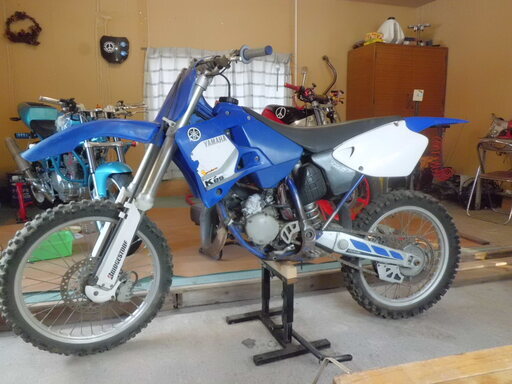 YZ125,2スト,
