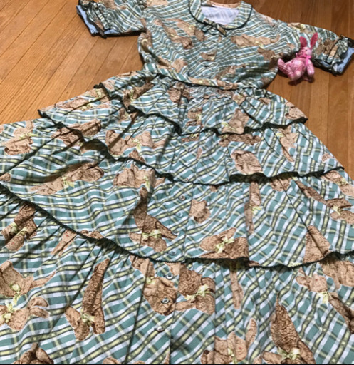 ワンダフルワールド  うさぎちゃんワンピース お値下