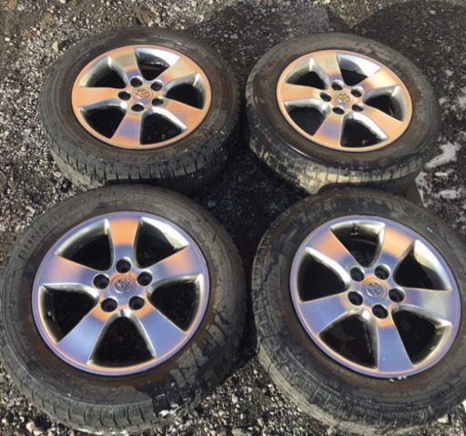 値下げ！トヨタ純正 16インチ アルミホイール 4本セット タイヤ付
