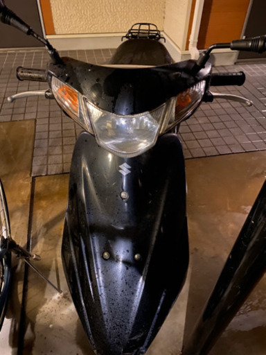 スズキ 原チャリ アドレス50 ブラック ワンオーナー