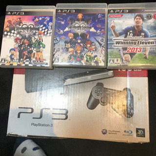 PS3本体とソフト3本