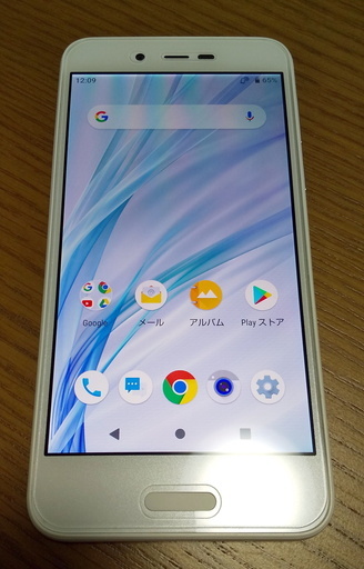 【取引終了】SIMフリースマホ AQUOS sense lite SH-M05 ホワイト