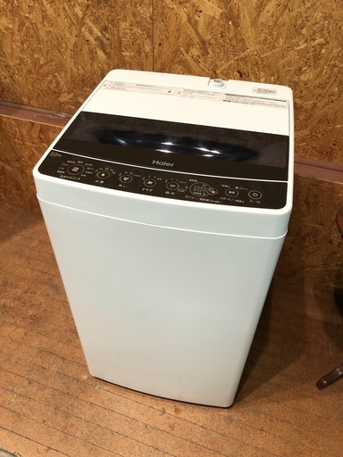 【管理KRS107】美品 Haier 2019年 JW-C55D 5.5kg 洗濯機
