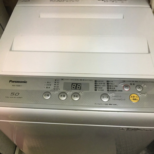 Panasonic 洗濯機　5kg