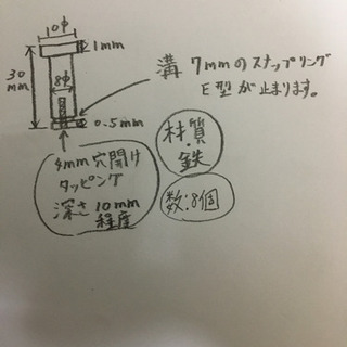 金属加工見積もりお願いしたいです