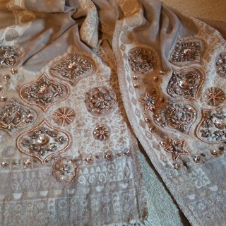 インド刺繍のストール